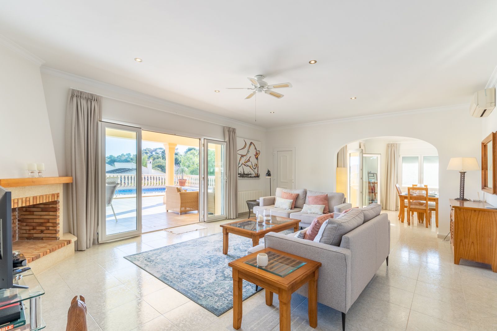 Luxury villa in Moraira – Prime location close to the sea